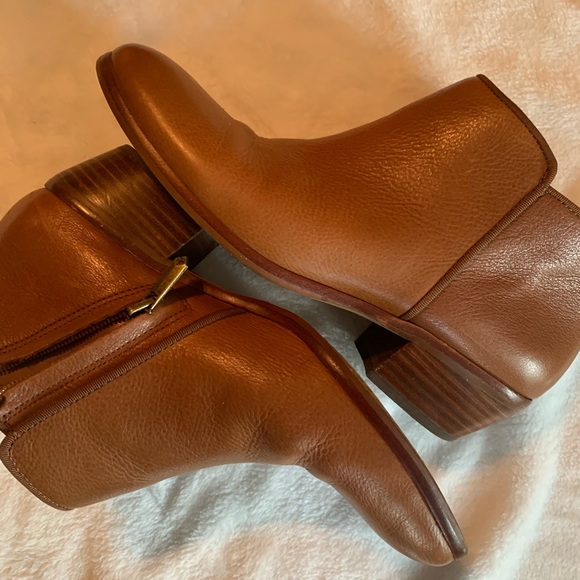 Sam Edelman Leather Ankle Boots - Picture 7 of 9